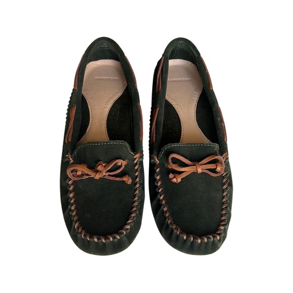 Driving Mocs Nwot Suede Olive Green 